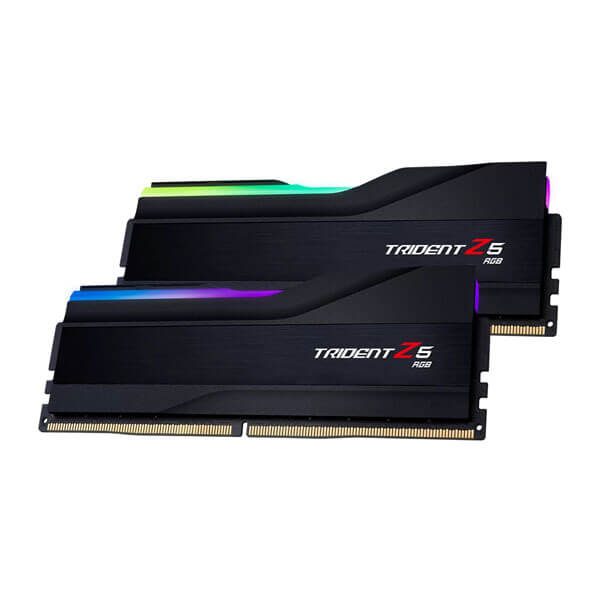 G.Skill Trident Z5 RGB 32GB (16GBx2) DDR5 6800MHz Desktop RAM (Matte Black)